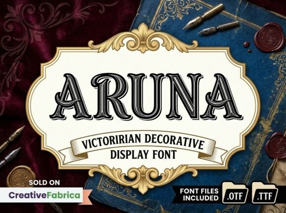 A Commanding Serif for Heritage Brands: Aruna