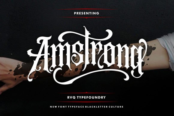 Amstrong: A Typeface for Timeless Elegance