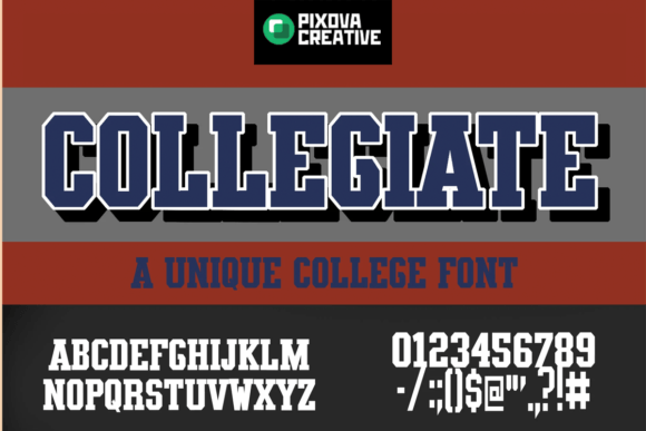 Collegiate Font: A Designer’s Guide to This Premium Typeface