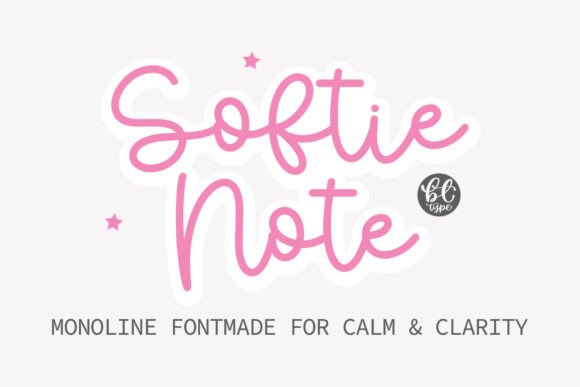 Meet Softie Note: Your Go-To Handwritten Font for Charming Projects