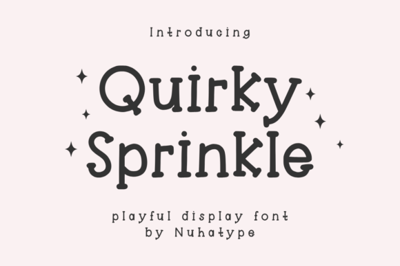 Quirky Sprinkle: The Handwritten Font for Modern Minimalists
