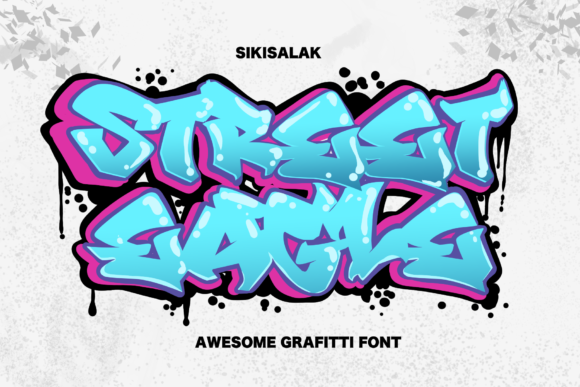 Street Eagle Graffiti: The Display Font for Bold Creatives