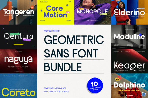 The Geometric Sans Bundle: A Modern Designer's Toolkit