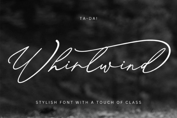 Whirlwind Font: Bringing a Fresh, Friendly Vibe to Your Creative Projects