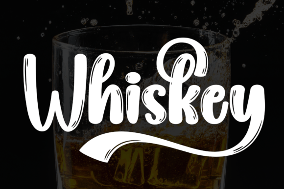 Whiskey: A Handwritten Font That Feels Like a Friendly Chat