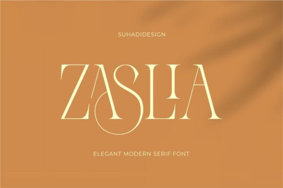 Zaslia: The Elegant Ligature Serif for Modern Designers